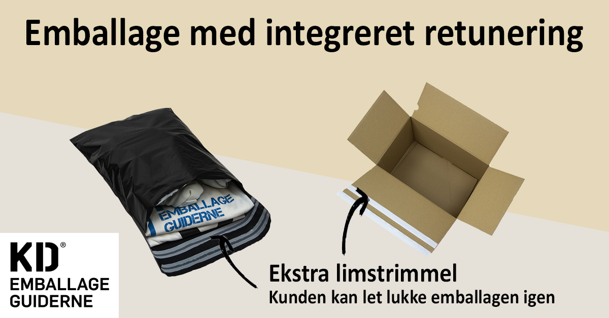 Integreret returemballage